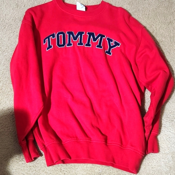 VINTAGE TOMMY HILFIGER WOMENS SIZE LARGE TOMMY FRONT HILFIGER BACK SUPER COOL! - Picture 1 of 16